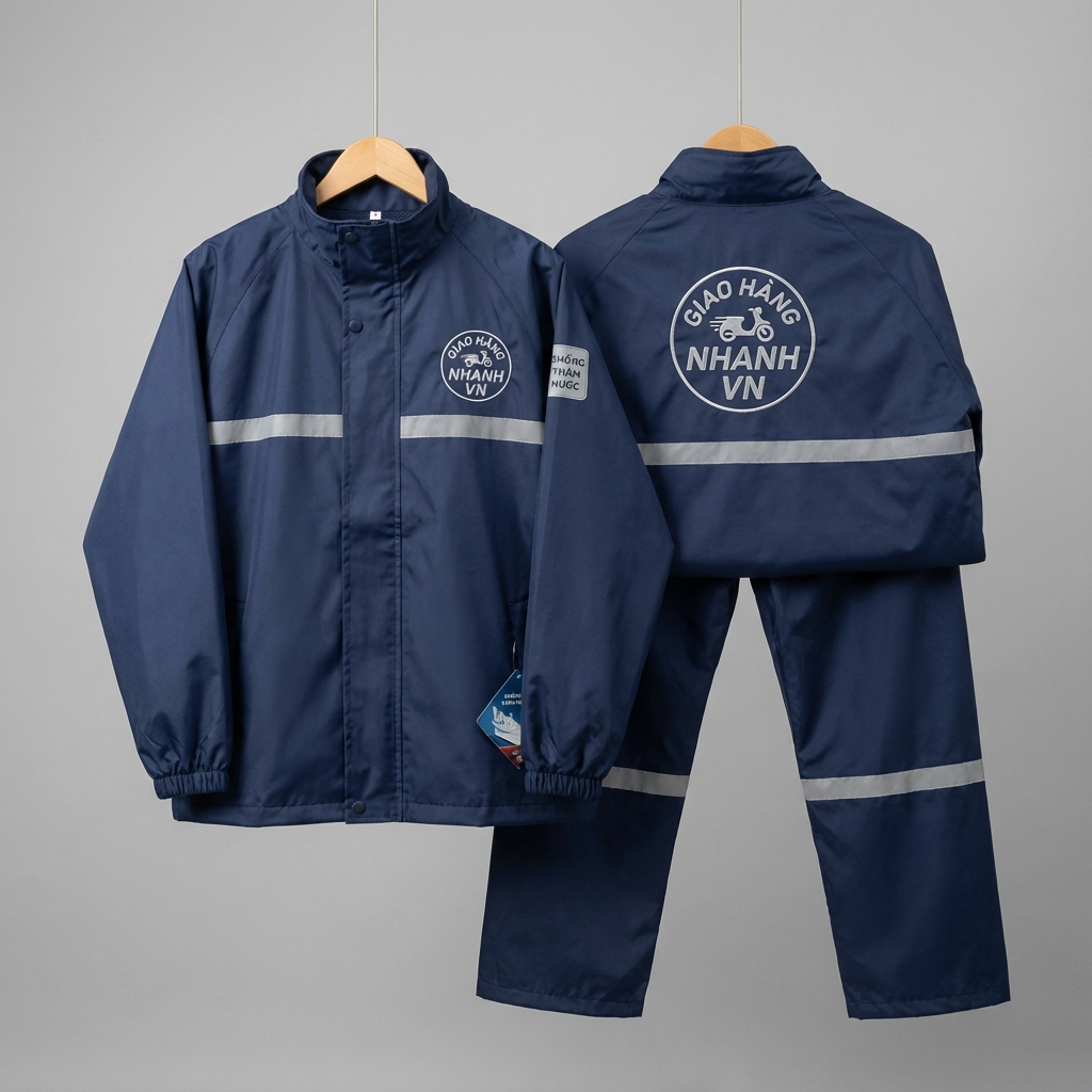 Áo mưa bộ quần áo cao cấp