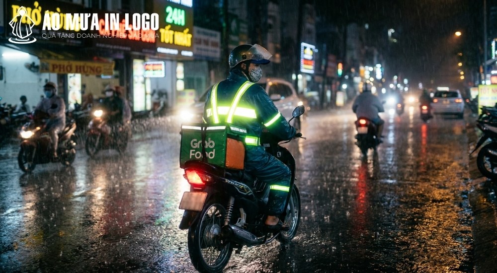 Áo mưa cho ngành giao vận