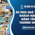 Áo mưa quà tặng khách hàng nâng tầm thương hiệu