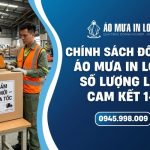 Chính sách đổi trả áo mưa in logo