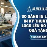 So sánh các kỹ thuật in logo lên áo mưa quà tặng