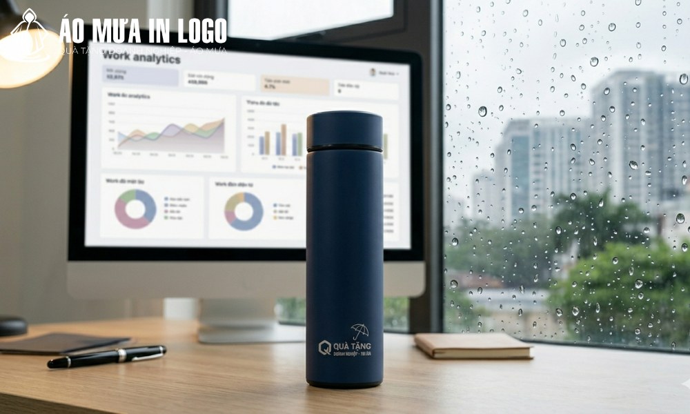 Quà tặng bình giữ nhiệt in logo