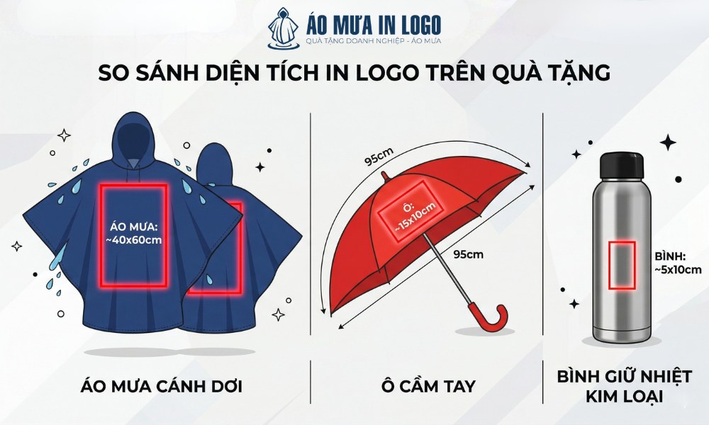 So sánh các món quà tặng mùa mưa