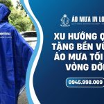 Xu hướng quà tặng áo mưa bền vững, tối ưu