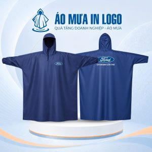 Áo Mưa Bít Màu Xanh Đen In Logo Thương Hiệu Ford AM-DB02 - Ảnh đại diện