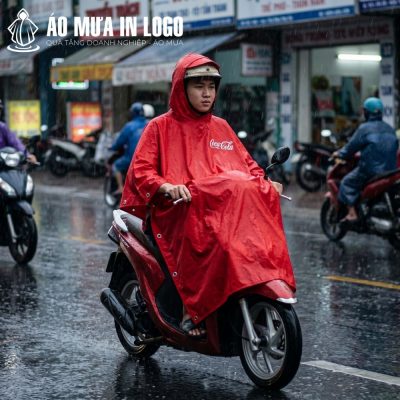 Áo mưa cài cạnh