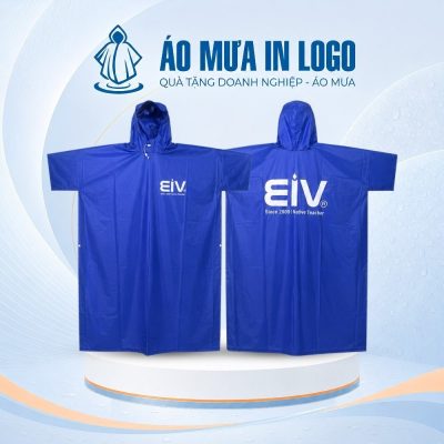 Áo Mưa Cài Cạnh Màu Xanh In Logo Quà Tặng Quảng Cáo AM-CC12 - Ảnh đại diện