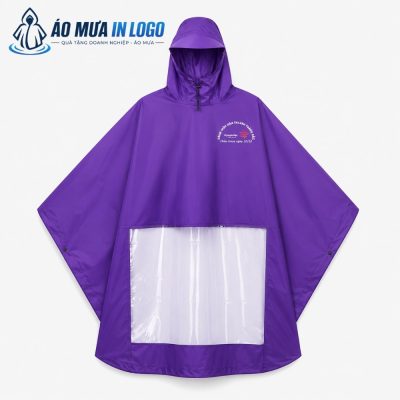 Áo mưa cánh dơi in logo