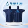 Áo Mưa Dáng Bít In Logo Màu Xanh Than Tay Bo Chun Tiện Dụng AM-DB06 - Ảnh đại diện