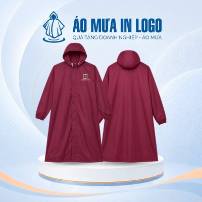 Áo Mưa Măng Tô Vải Dù Cao Cấp In Logo Agribank AM-MT02 - Ảnh đại diện