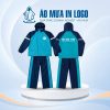 Bộ Áo Mưa Vải Dù Cao Cấp Phối Màu Phản Quang In Logo AM-TB05 - Ảnh đại diện