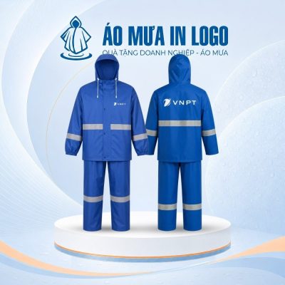 Bộ Quần Áo Mưa Phản Quang Cao Cấp In Logo VNPT Bảo Vệ Toàn Diện AM-TB03 - Ảnh đại diện