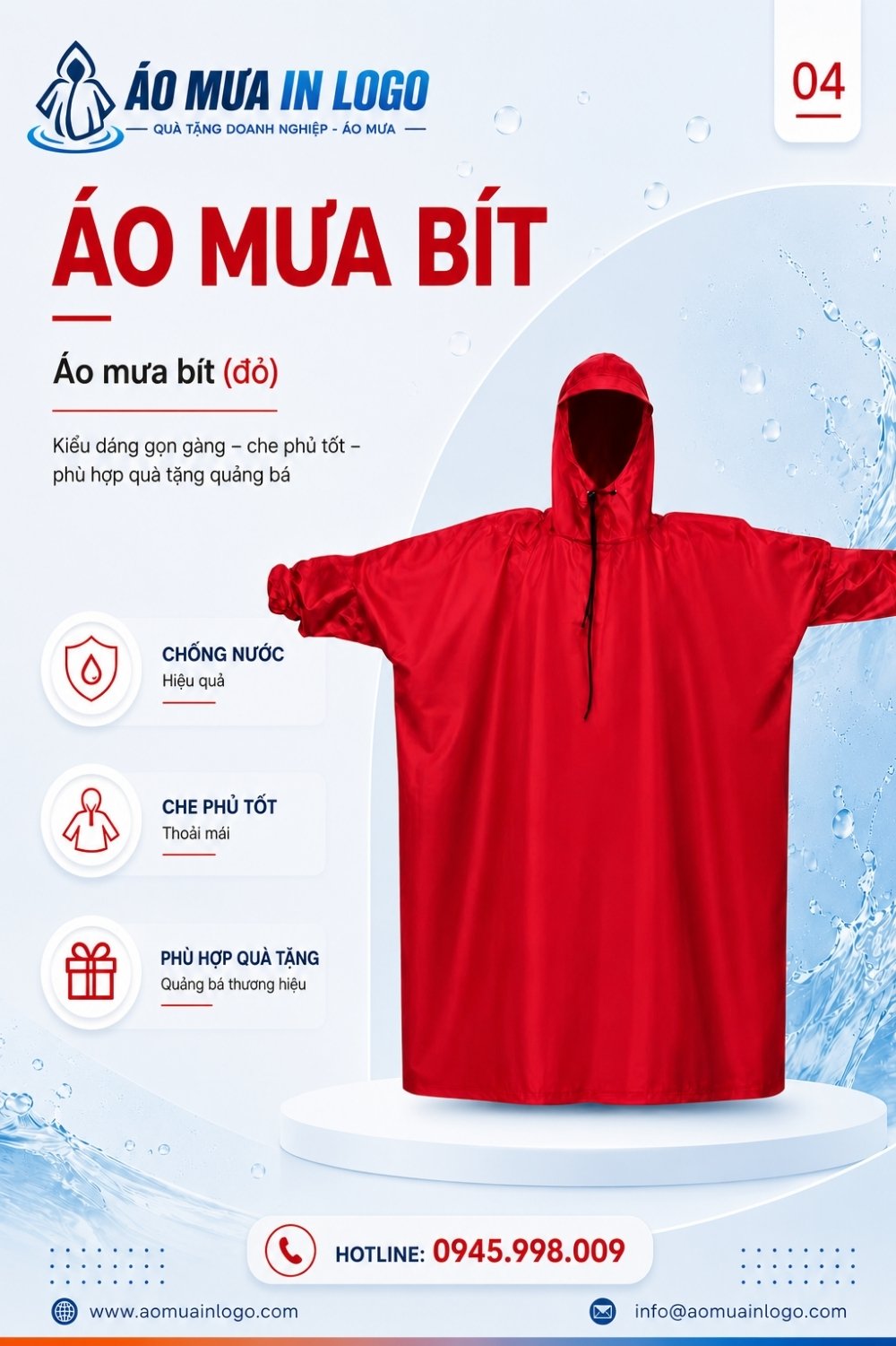 Áo mưa bít