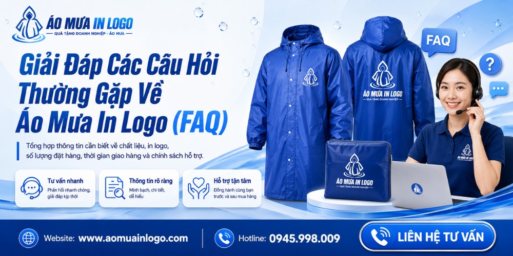 Tổng quan về các thắc mắc thường gặp như thời gian sản xuất, số lượng tối thiểu, chính sách thiết kế và bảo hành