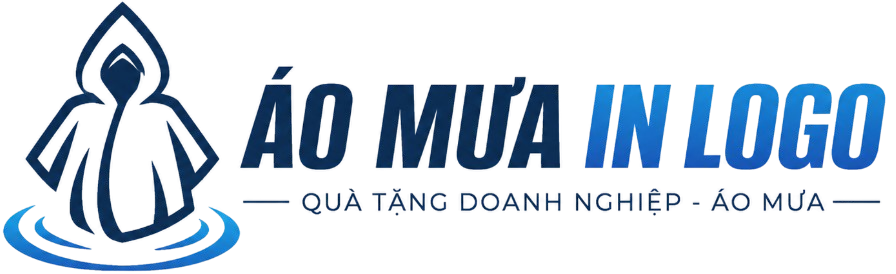 Áo mưa in logo