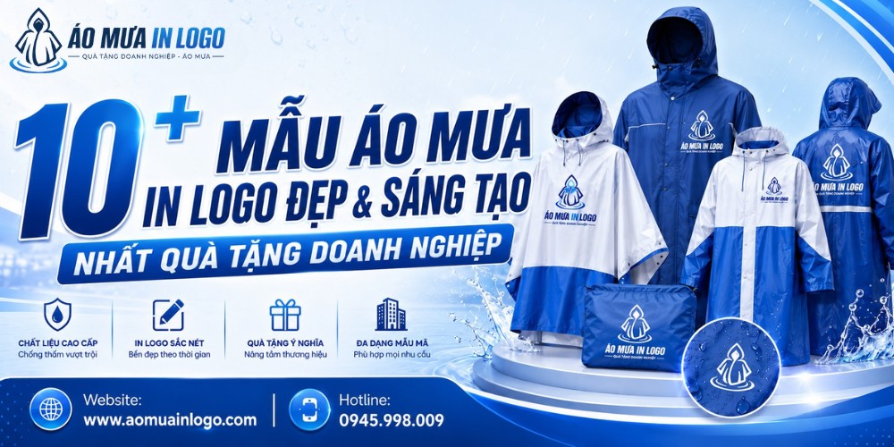 Tổng hợp các áo mưa đẹp, chất lượng, cập nhật xu hướng mới