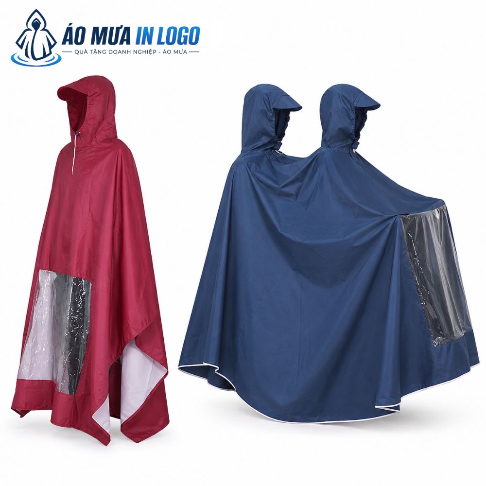 Áo mưa quà tặng in logo